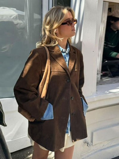 Lilly - wildlederjacke - vintage