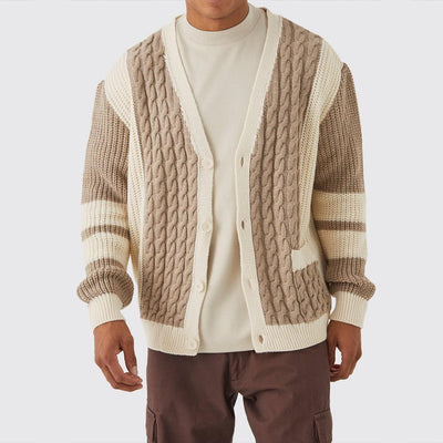 Klassische Herren Strickjacke