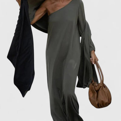 Ashley | Elegantes Ein-Schulter-Kleid
