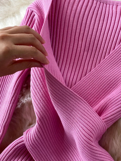 Elegantes langärmeliges Kleid für Damen