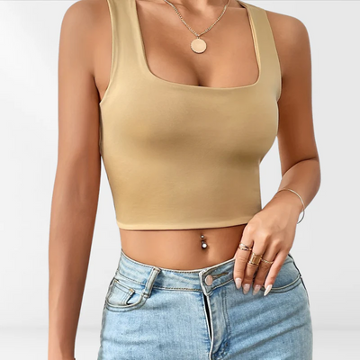 Frieda | Leichtes Sommer-Crop-Top mit stilvollem Schnitt