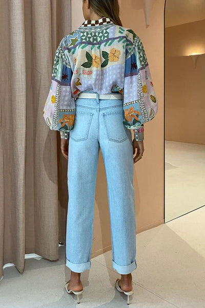 Imogen™ - Shirt mit Ballonärmeln