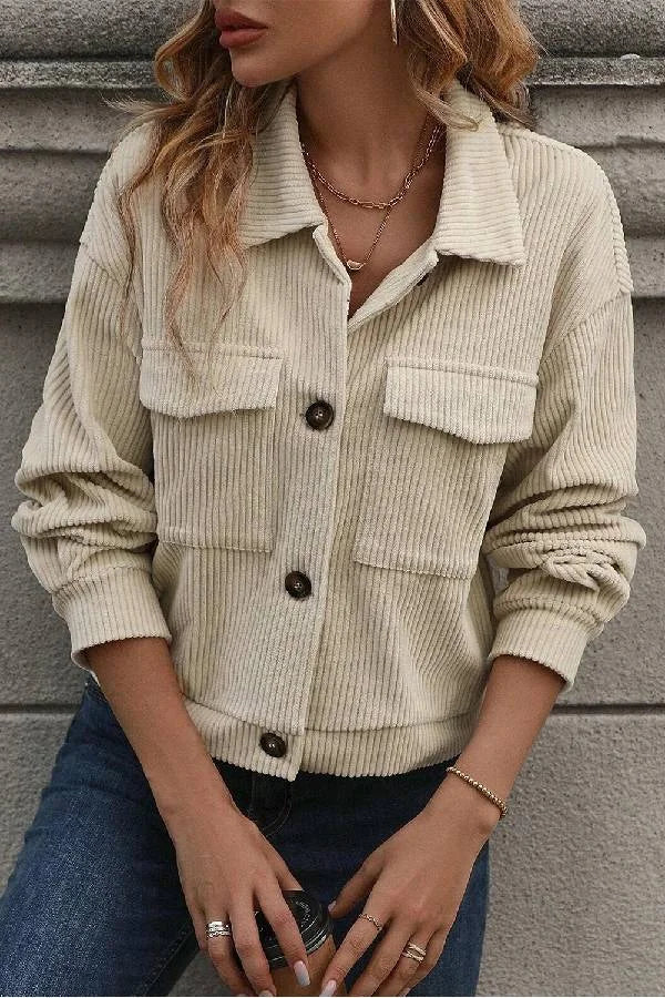 Ana® | Jacke mit Pattentaschen und Umlegekragen