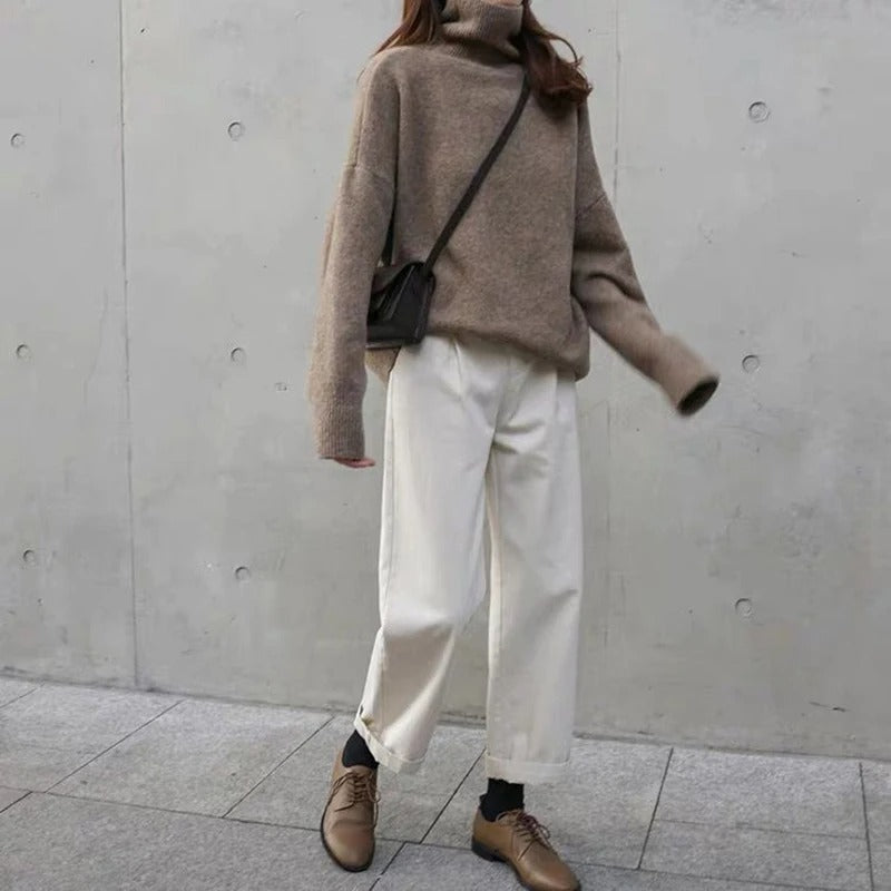 Vania® | Pullover mit weichem Rollkragen