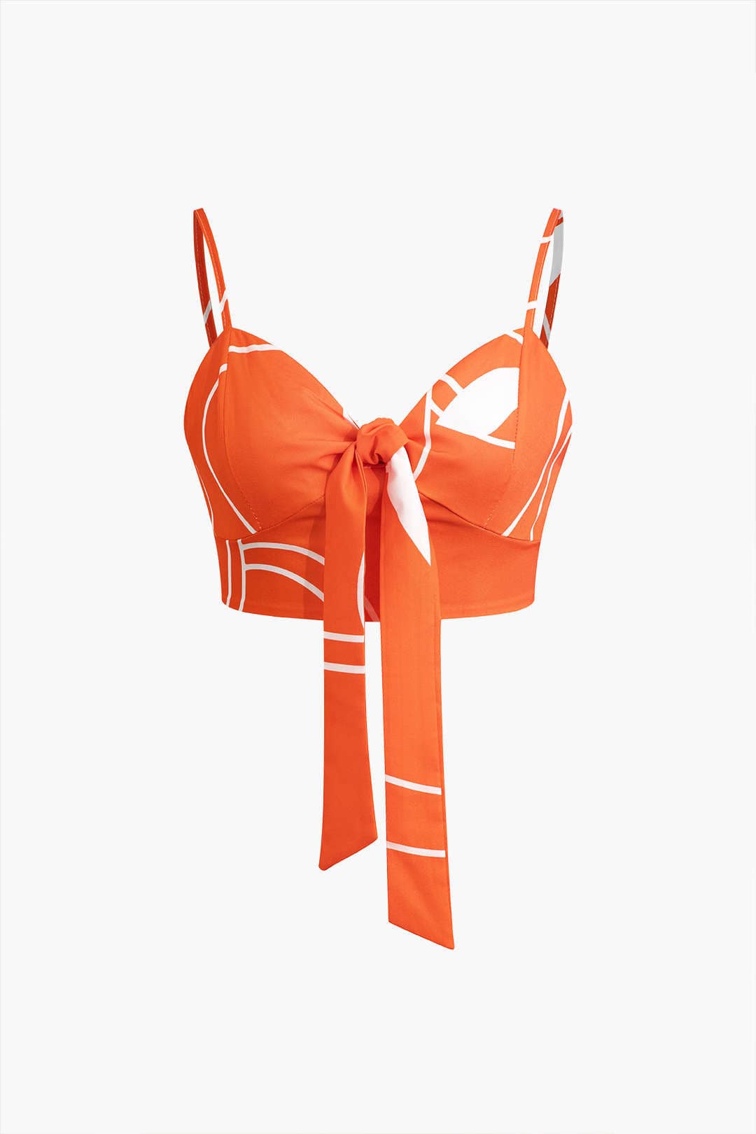 Bailey | Zweiteiler mit Knoten-Top & Bambusprint-Hose