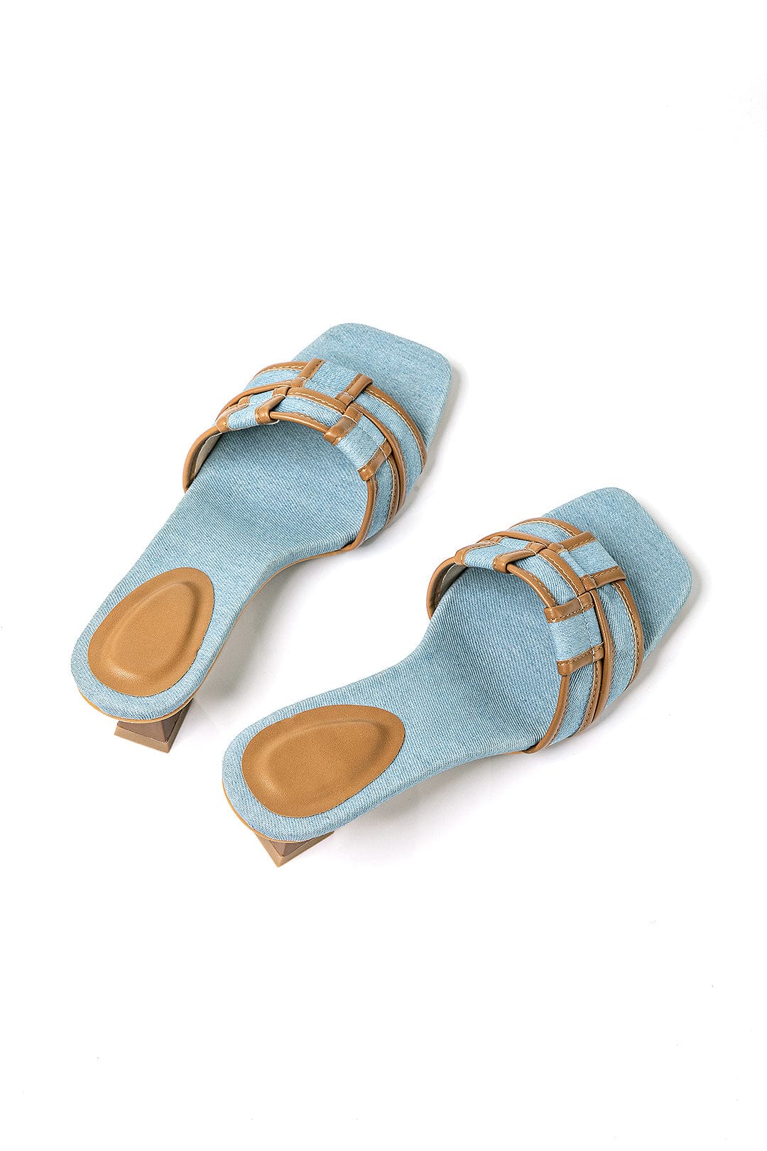 Nova | Trendige Denim Mules mit Blockabsatz – Eleganz trifft auf Komfort