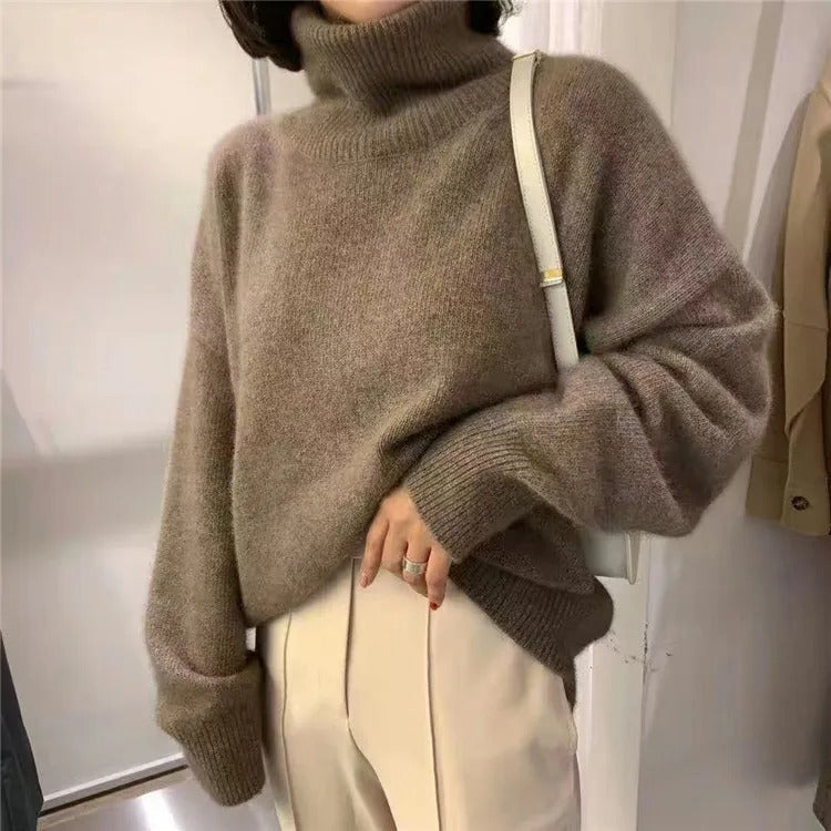 Vania® | Pullover mit weichem Rollkragen