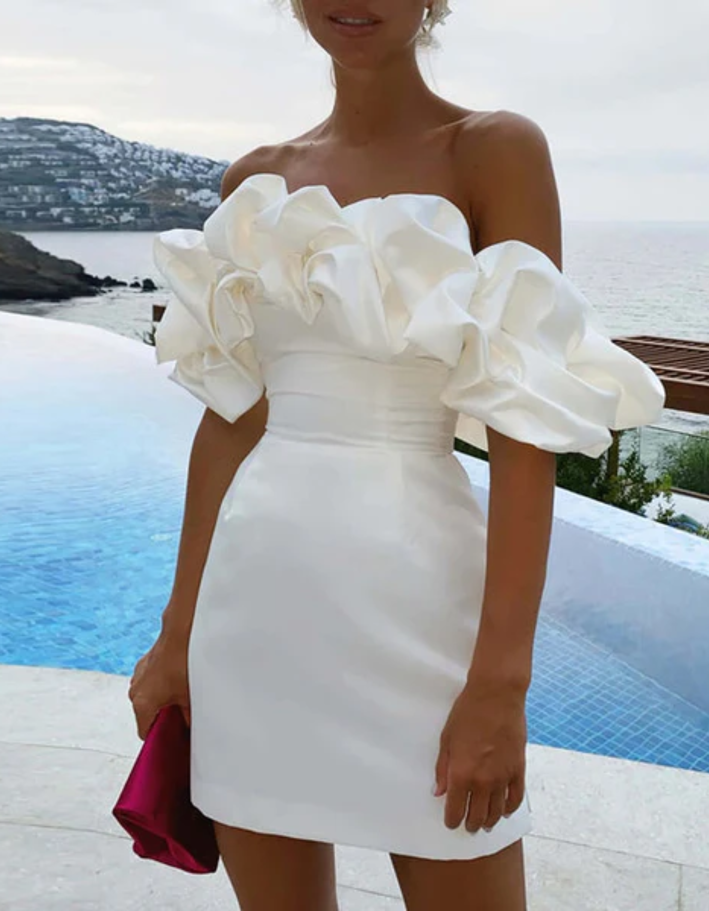 Penelope | Ballkleid Weiße | Mini