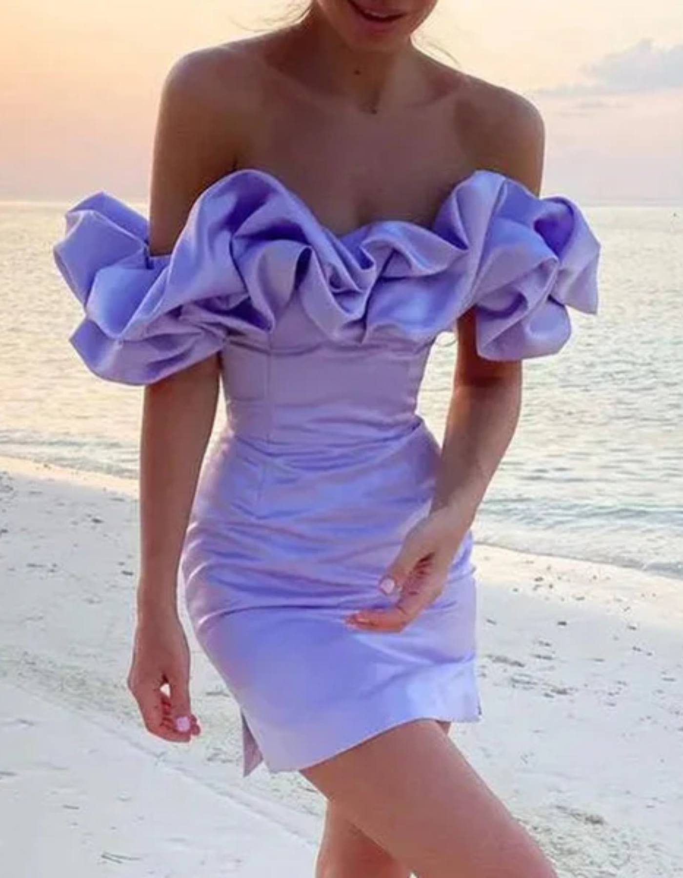 Penelope | Ballkleid Weiße | Mini