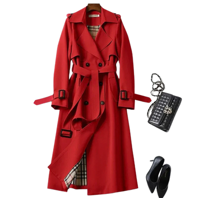 Ann Eleganter Winter-Trenchcoat