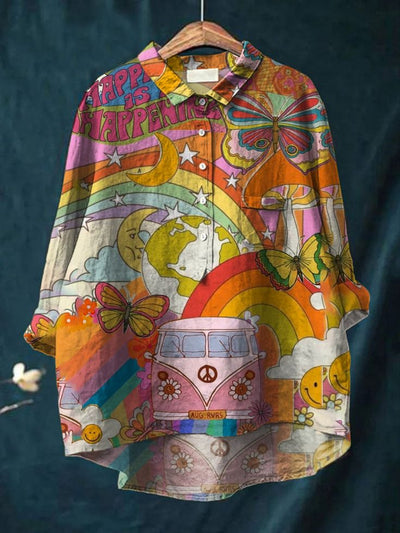 Rosula | Hippie-Kunst-T-Shirt