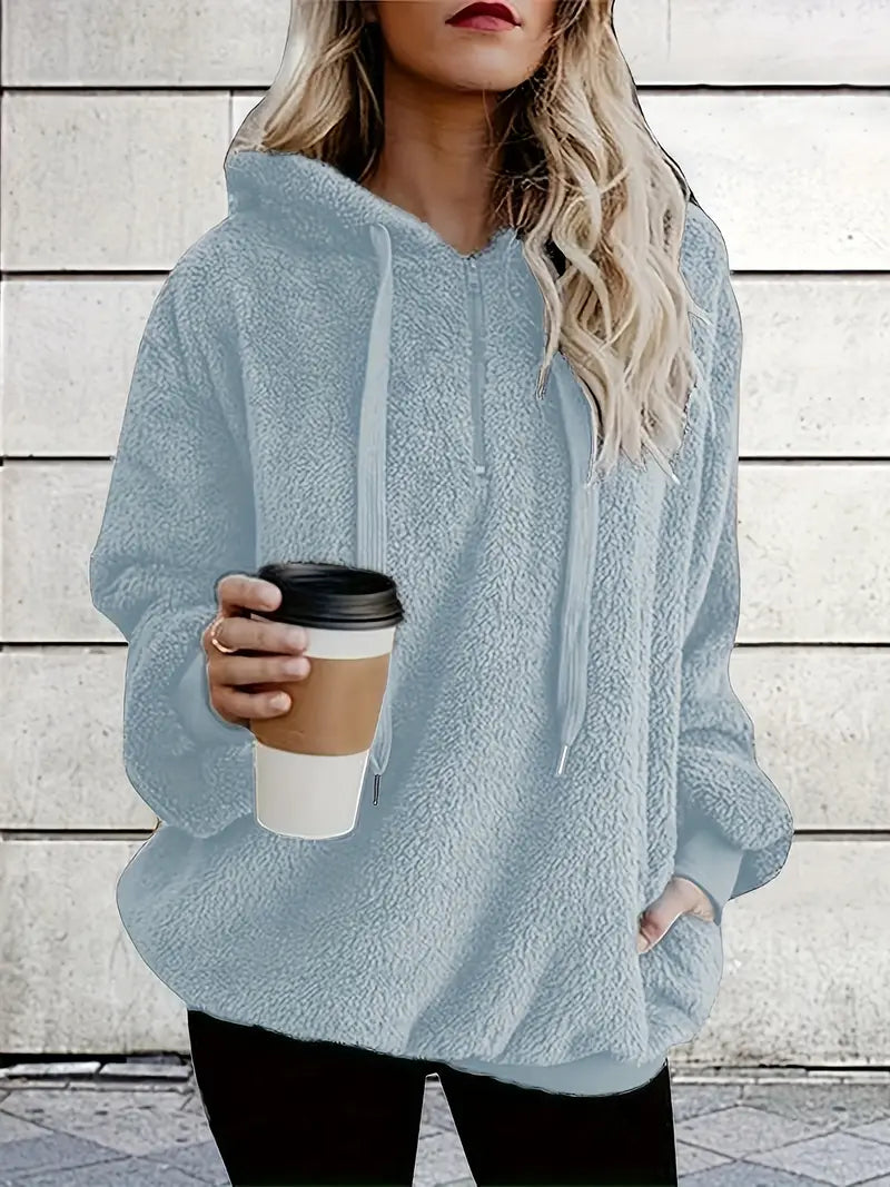 Vanesa® | Lässiger, bequemer Fleece-Hoodie mit langen Ärmeln