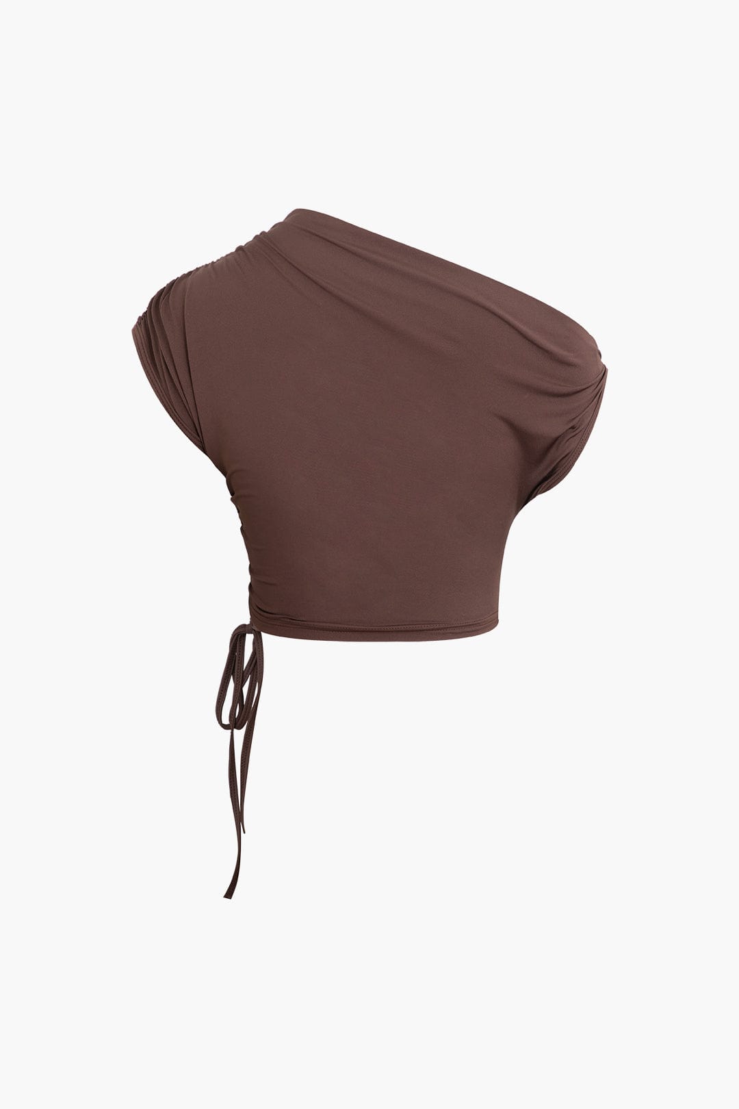 Melody | Asymmetrisches Zweiteiler-Set mit One-Shoulder Crop-Top & Maxi-Rock