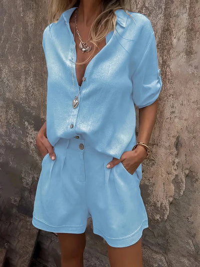 Arampatzi – Stilvolles Zweiteiliges Sommer Set