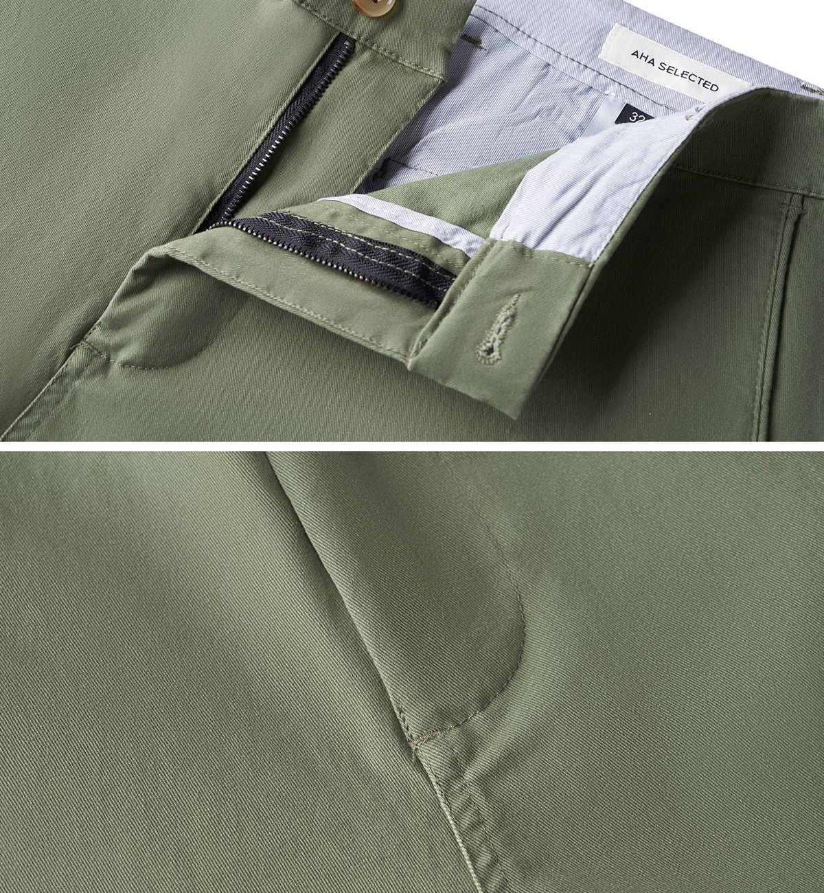 Franky | Herren Chino Hose | Schwarze Stoffhose