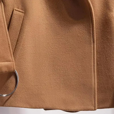 Delaney - stylische jacke mit modischem gürtel für damen