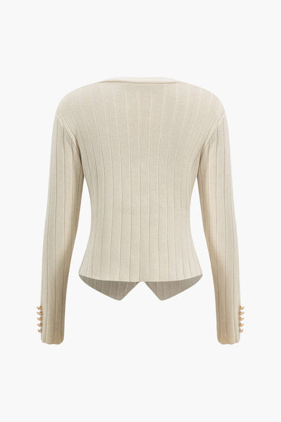 Estelle | Strick-Set mit Blazer, Weste & Midirock