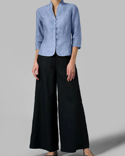 Samantha | Damen Blusen Elegant | Langarm