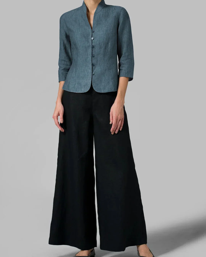 Samantha | Damen Blusen Elegant | Langarm