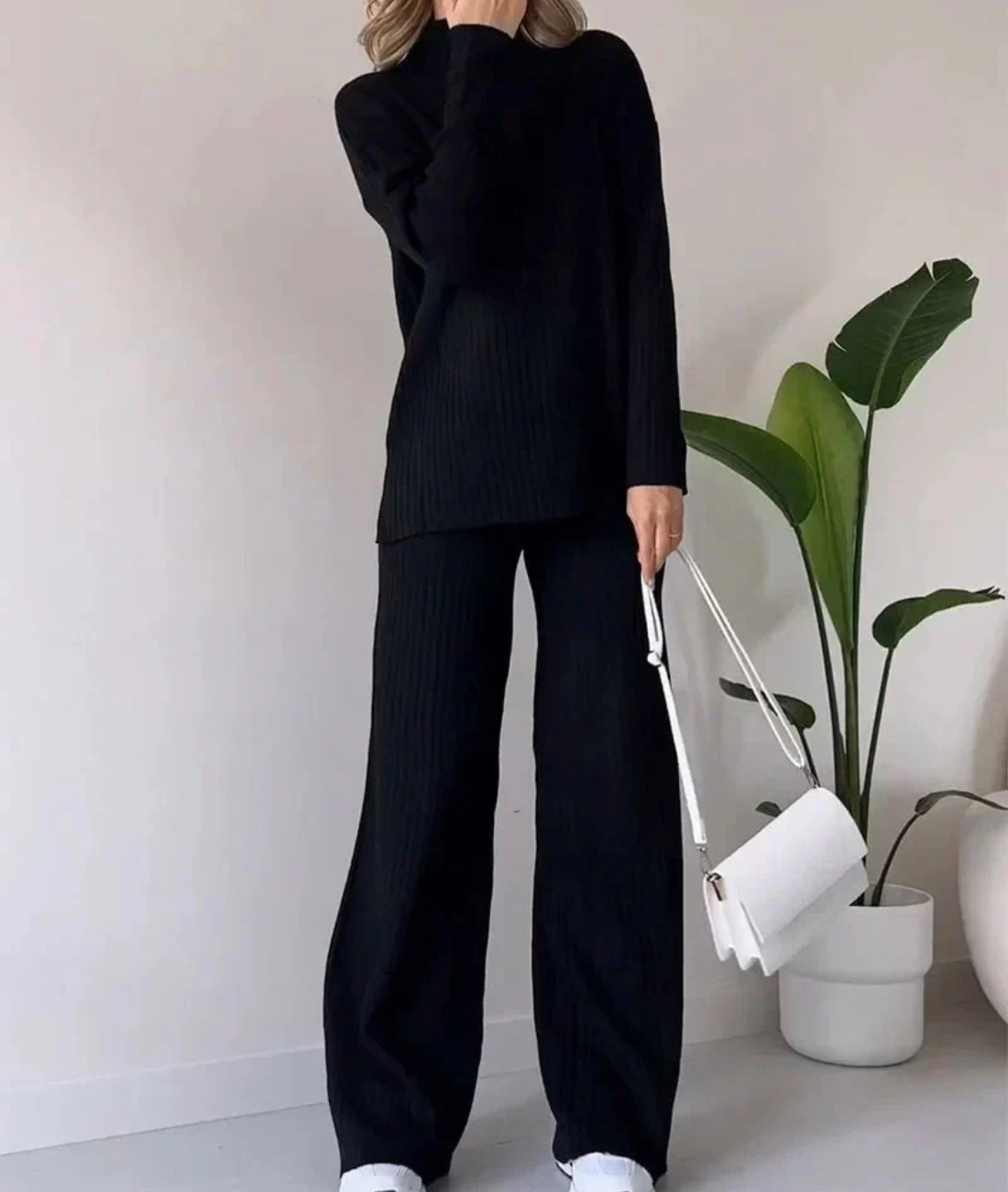 Daleyza | Damen Kuschelig Hausanzuge | Hose und Oberteil