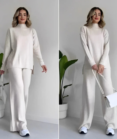 Daleyza | Damen Kuschelig Hausanzuge | Hose und Oberteil