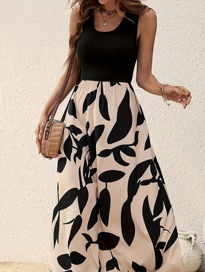 Mediatrix | Leichte Sommerkleid | Maxi