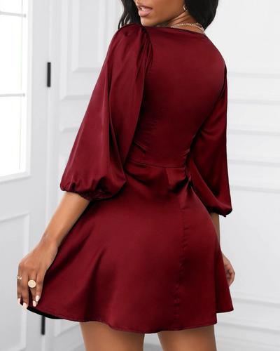 Savannah | Rot Ballkleid | Mini