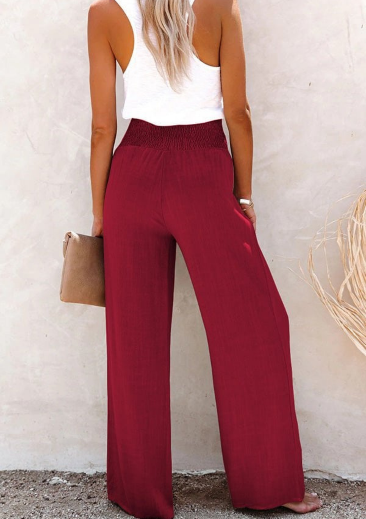 Cyndie | Damen Sommer Hose | High-Waist