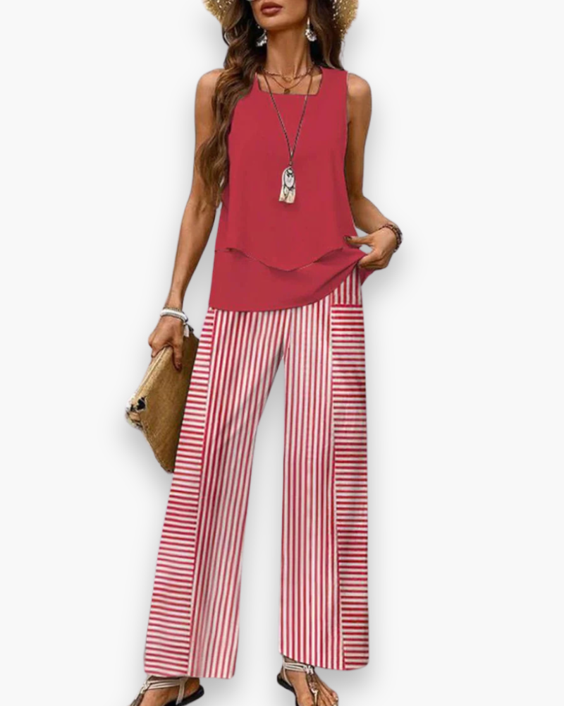 Eliena | Damen Sommer Set | Lässige