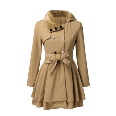 Damen Trenchcoat mit Gürtel