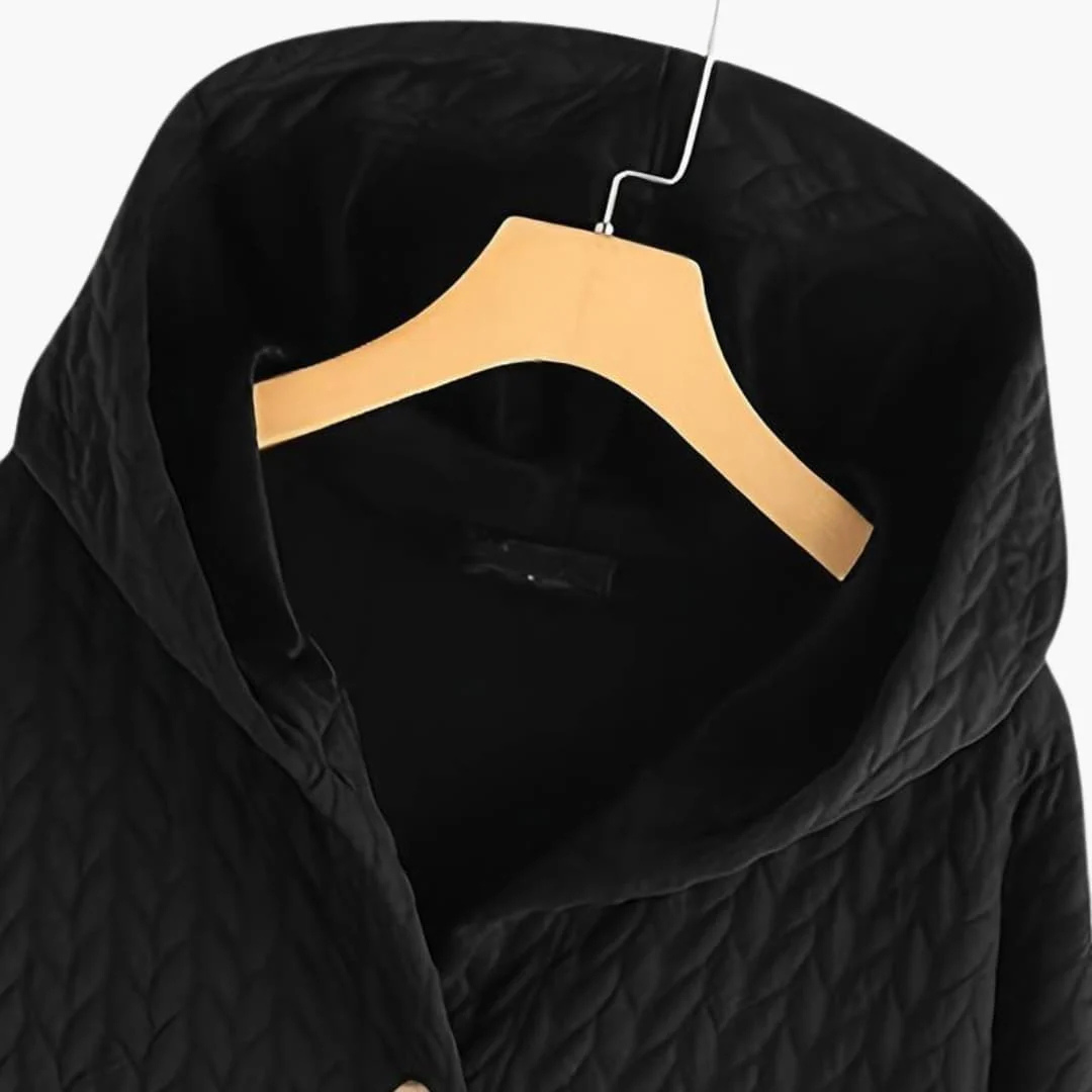 Dolia | Damen Übergang Jacke | Schwarze