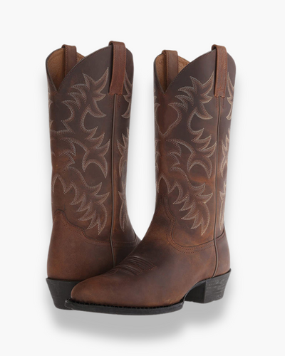 Mandie | Damen Western Cowboystiefel | Schwarz