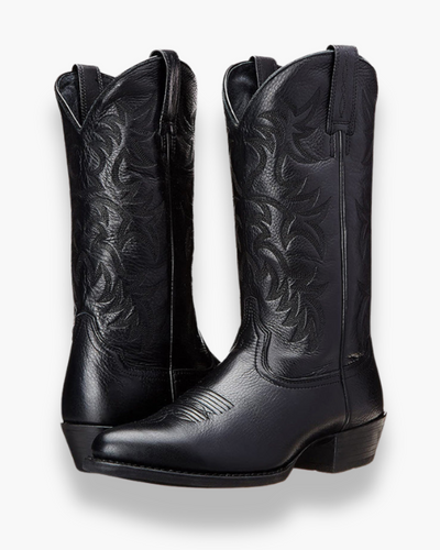Mandie | Damen Western Cowboystiefel | Schwarz