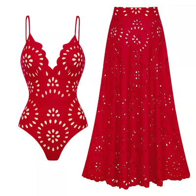 Karen | Badehose mit Blumenmuster