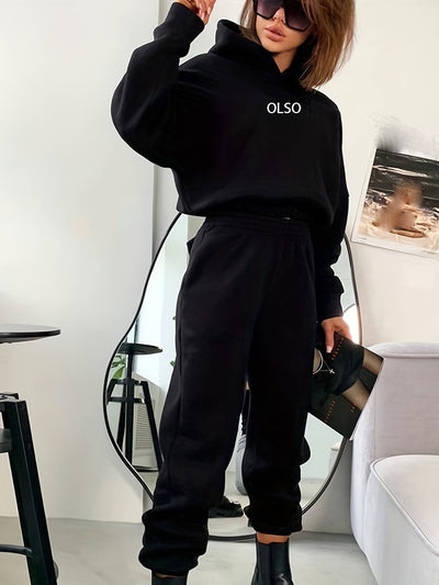 Georgina® | Lässige Kapuzenjacke und Jogginghose mit elastischem Bund, perfekt für alle Jahreszeiten