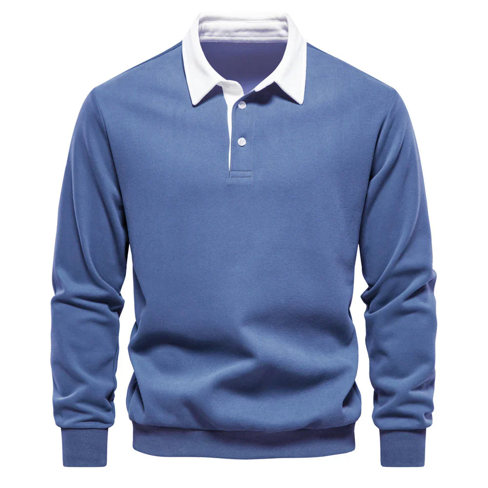Austin Polo-Kragen Sweatshirt
