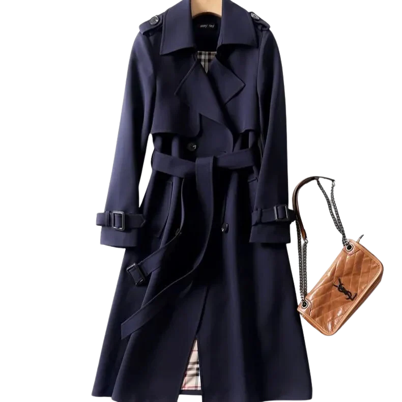 Ann Eleganter Winter-Trenchcoat