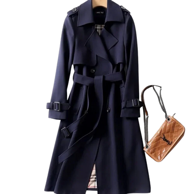 Ann Eleganter Winter-Trenchcoat