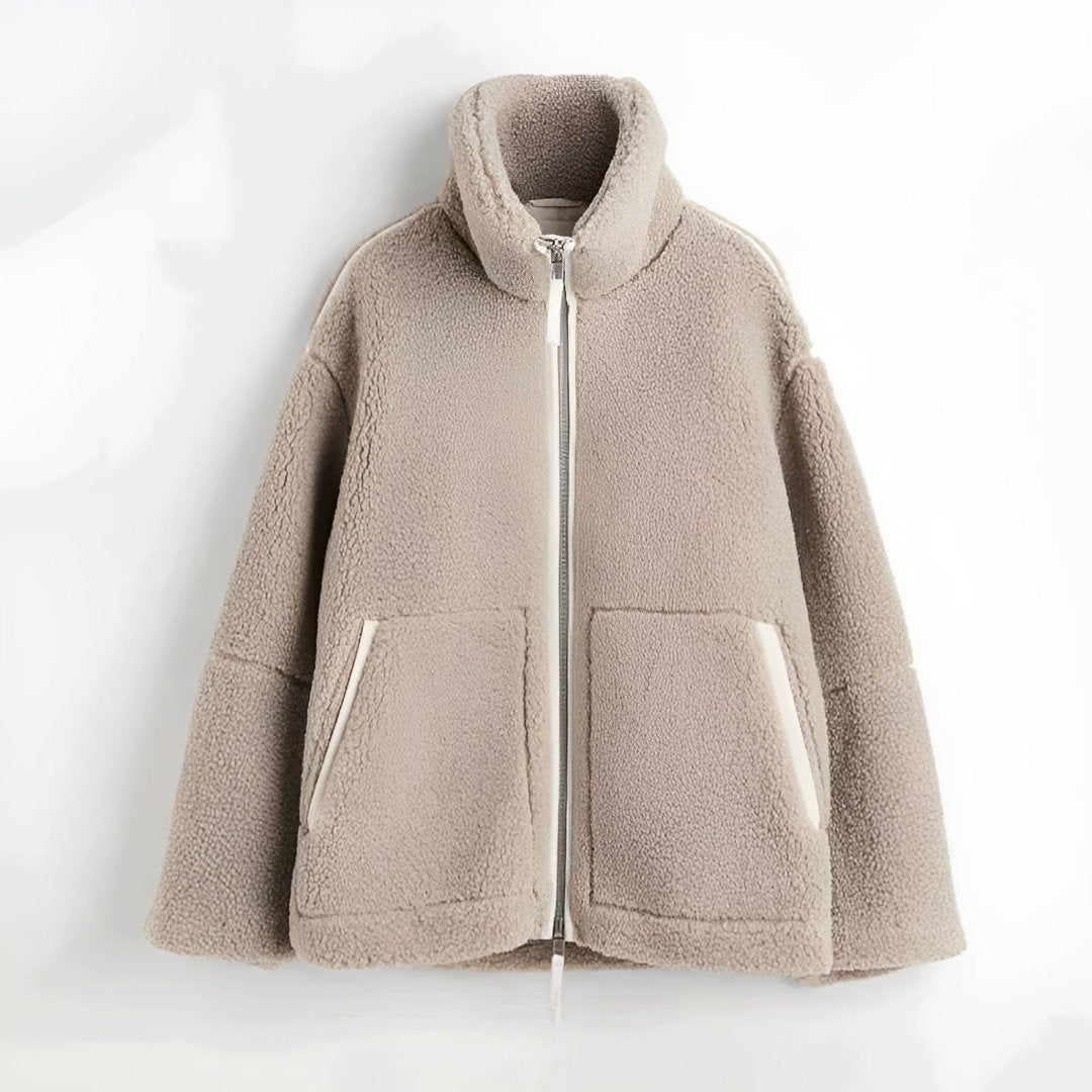 Xenia® | Jacke aus Teddyfleece