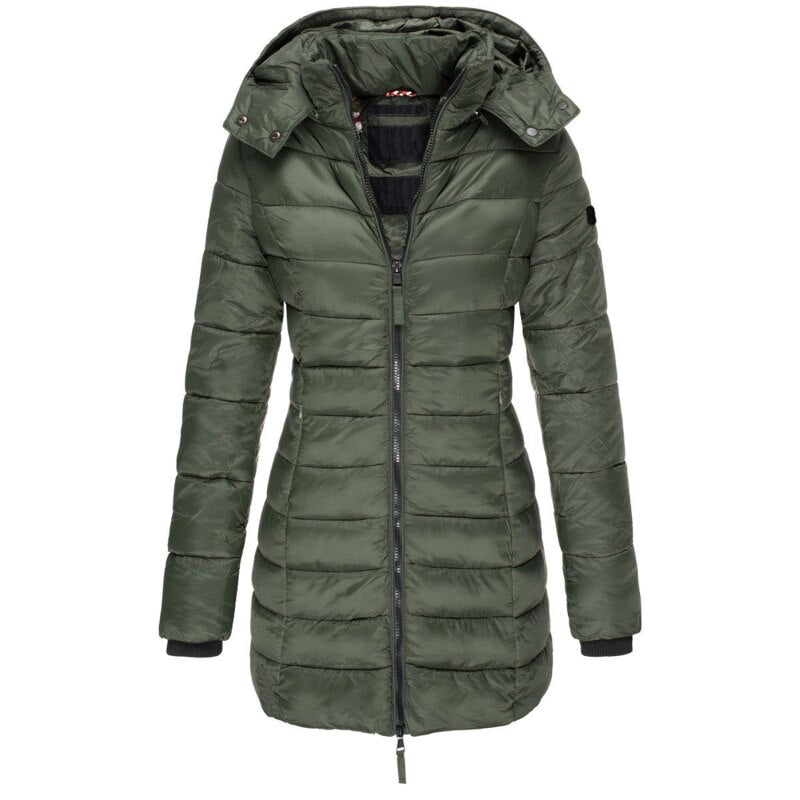 HOLGA - WARME DAMEN JACKE IM WINTERSTIL