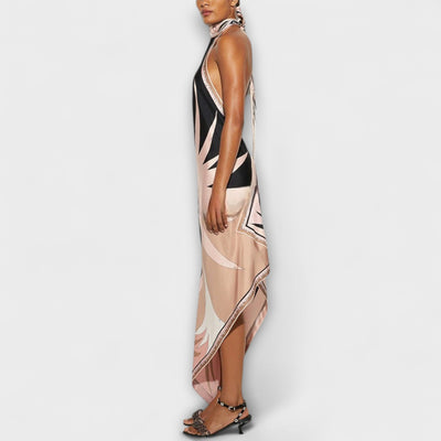 Ivy - Exklusives Satin-Trägerkleid