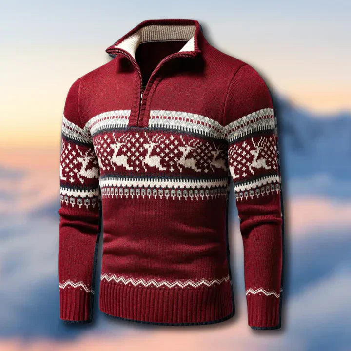 Sidonia | Lässige und stilvolle Winter-Strickjacke