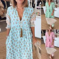 Vina | Entspanntes Strandkleid