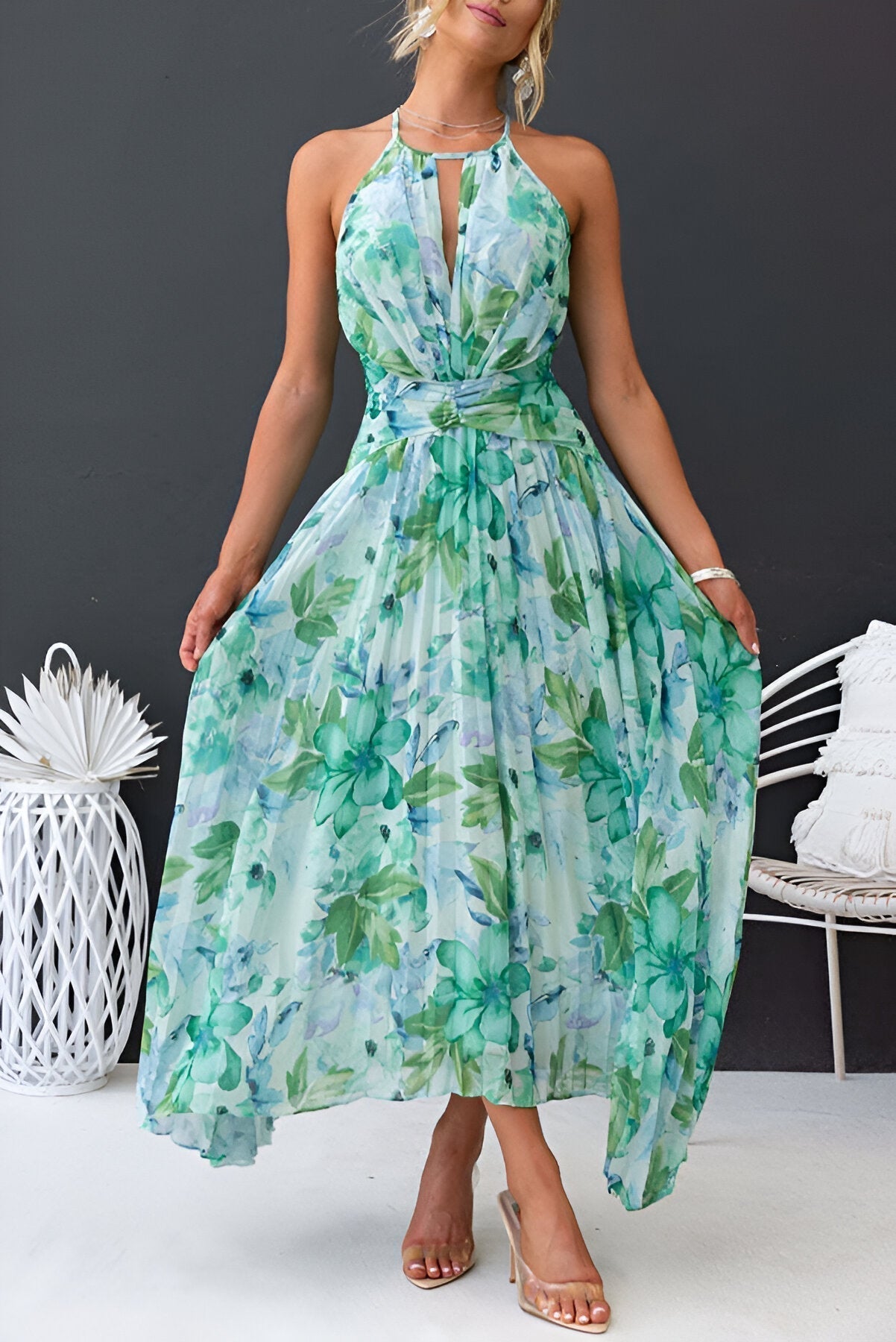 Valeria | Maxikleid Eleganz Fließend