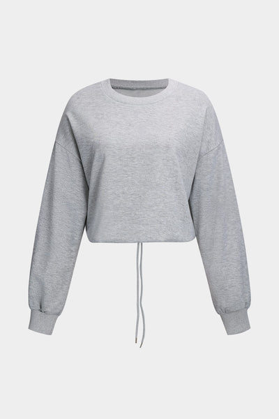 Sienna | Zweiteiliges Kuschel-Lounge-Set mit Cropped-Pullover