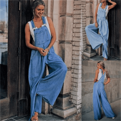 Sanura - Damen-Jumpsuit aus Denim