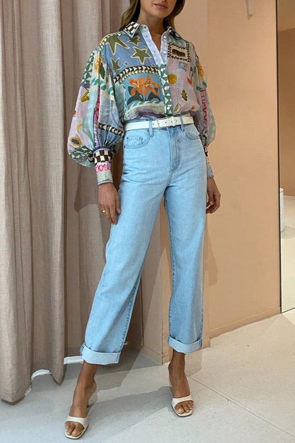 Imogen™ - Shirt mit Ballonärmeln