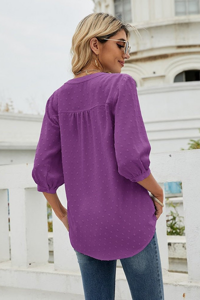 Pamela | Damen Elegant Oberteile | Weiß Top