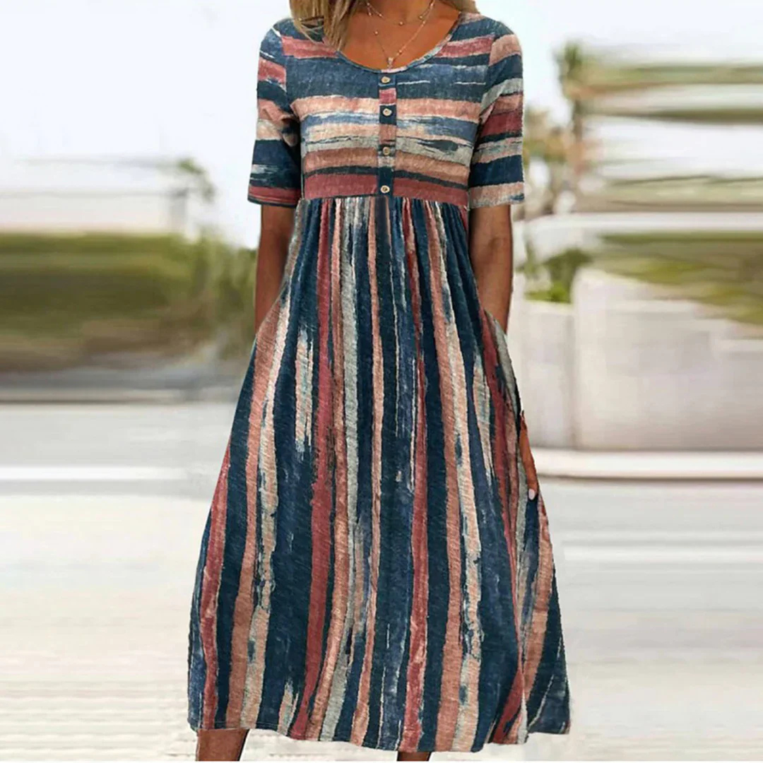 Wisteria | Elegante Sommerkleid | Midi