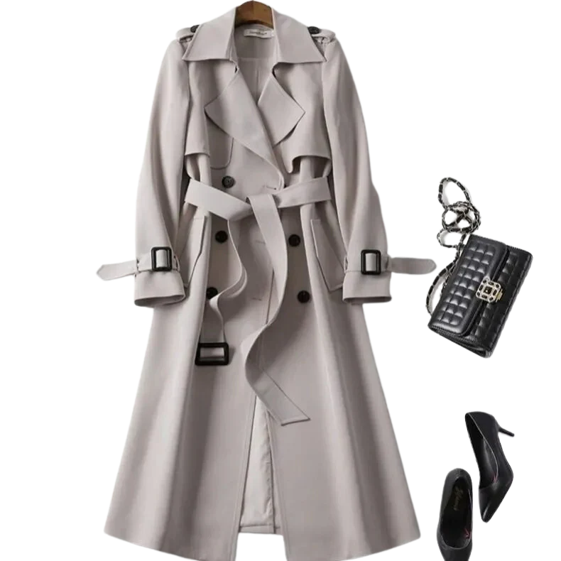 Ann Eleganter Winter-Trenchcoat